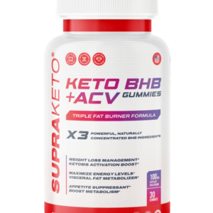 Supra Keto BHB + ACV Gummies